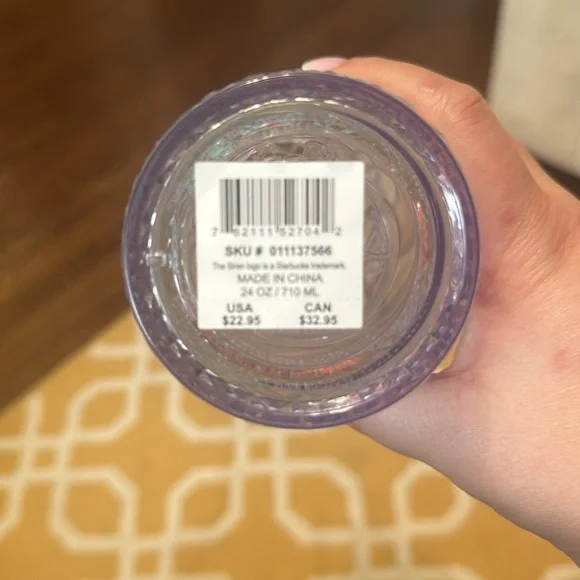 Iridescent Starbucks tumbler- rare! - Picture 4 of 4